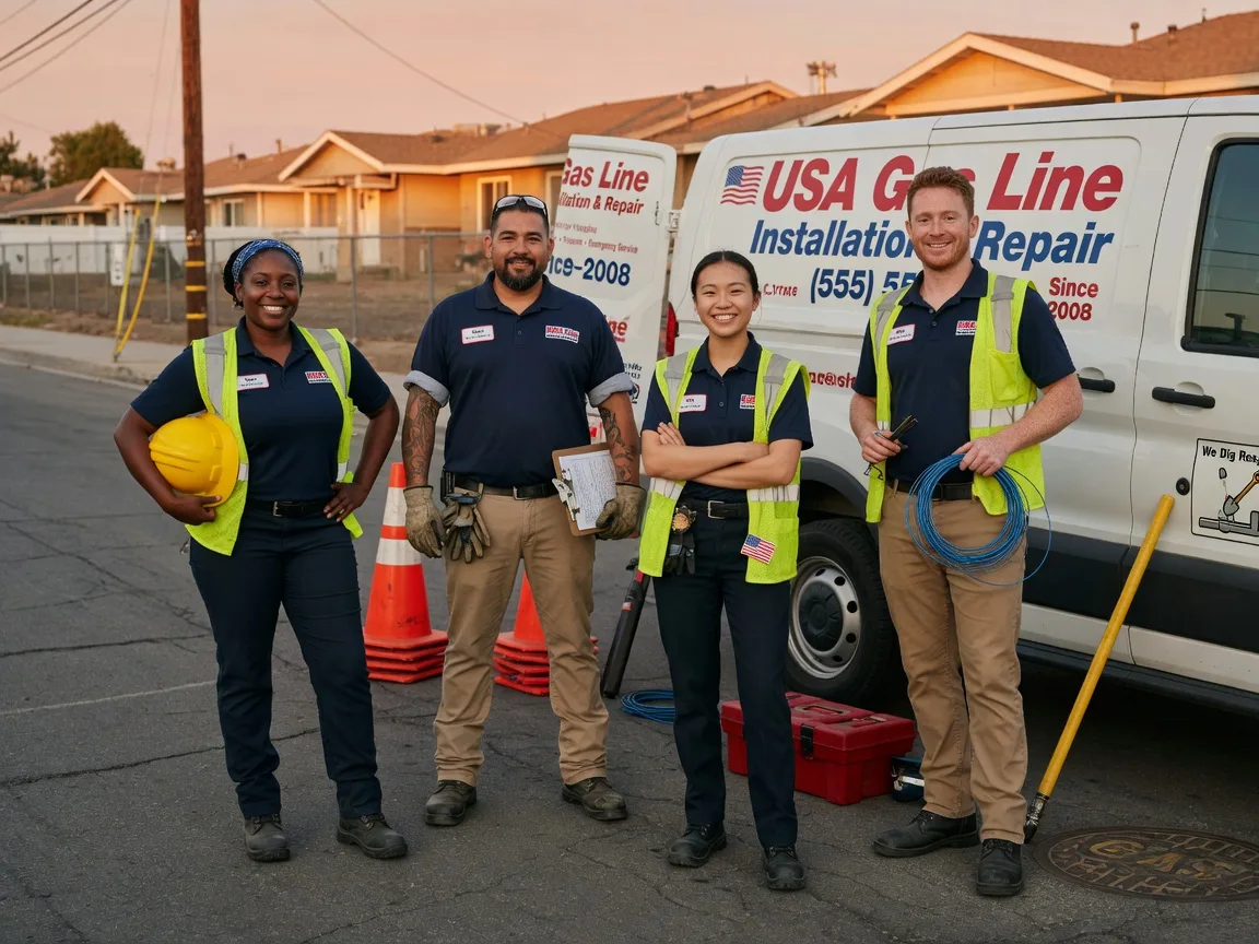 Gas Line Installation company in Navajo, NM